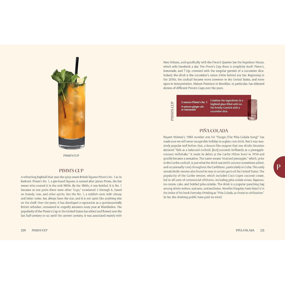 The Encyclopedia of Cocktails: The People, Bars & Drinks, with More Than 100 Recipes