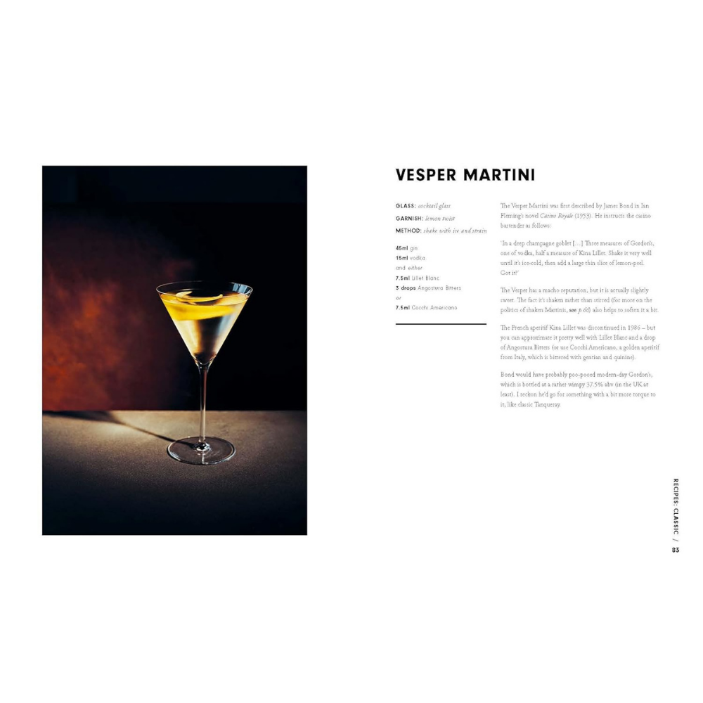 The Martini: The Ultimate Guide by Alice Lascelles inside