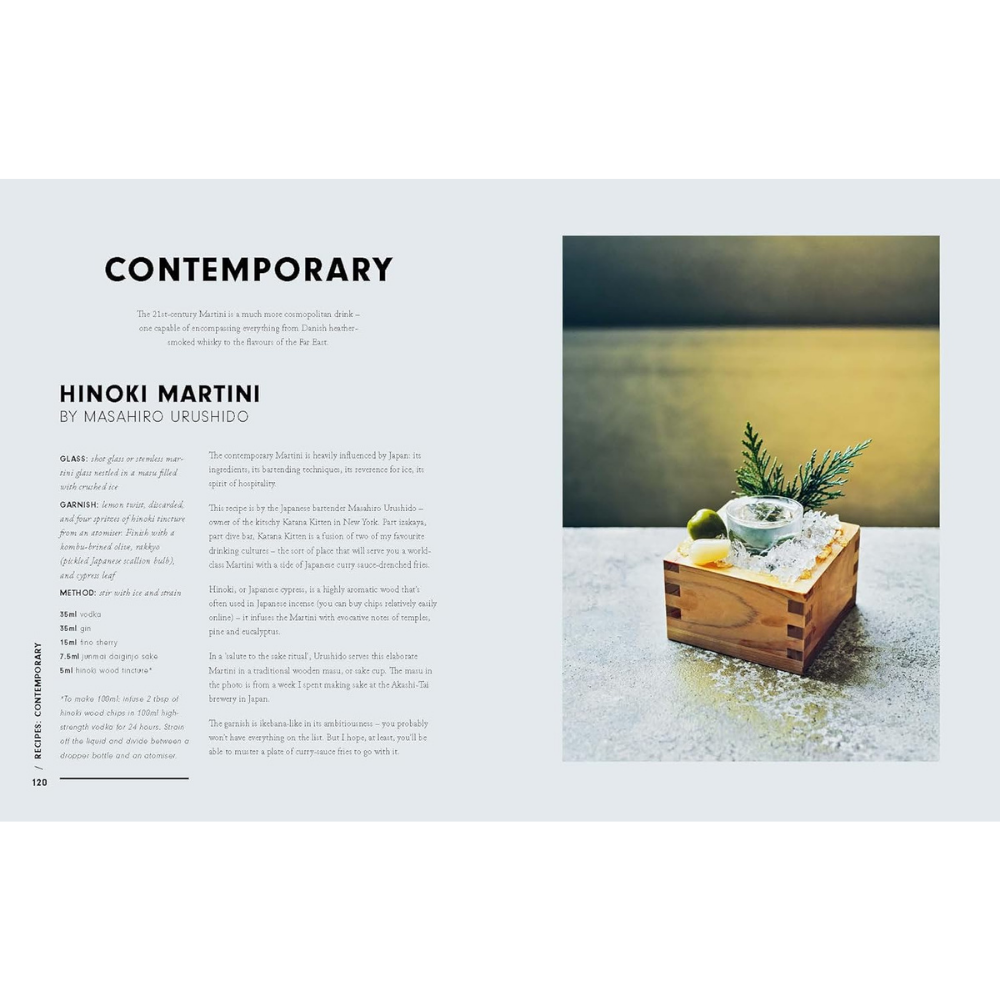 The Martini: The Ultimate Guide by Alice Lascelles inside