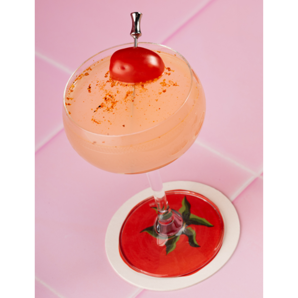 Tomato Coasters (set of 4)