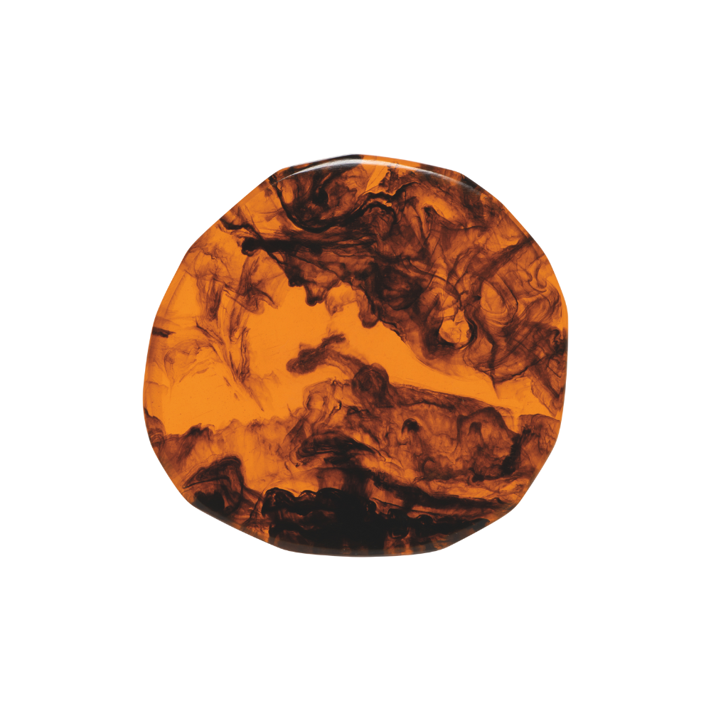 Tortoiseshell Resin Coaster (sold in set of 4)
