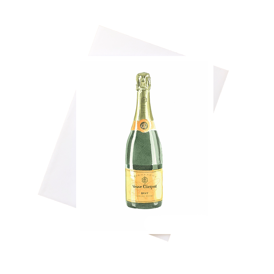 Veuve Clicquot Greeting Card