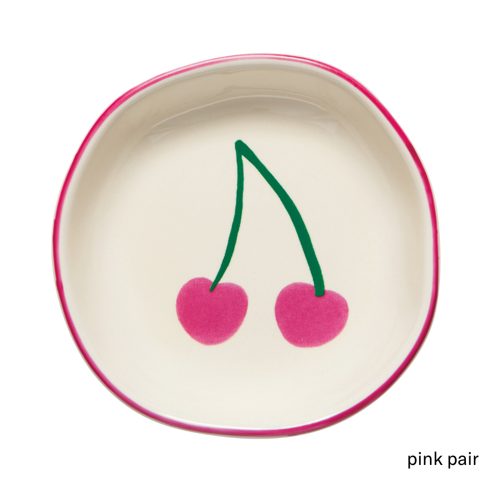 Very Cherry Garnish Bowl (Pink Pair)