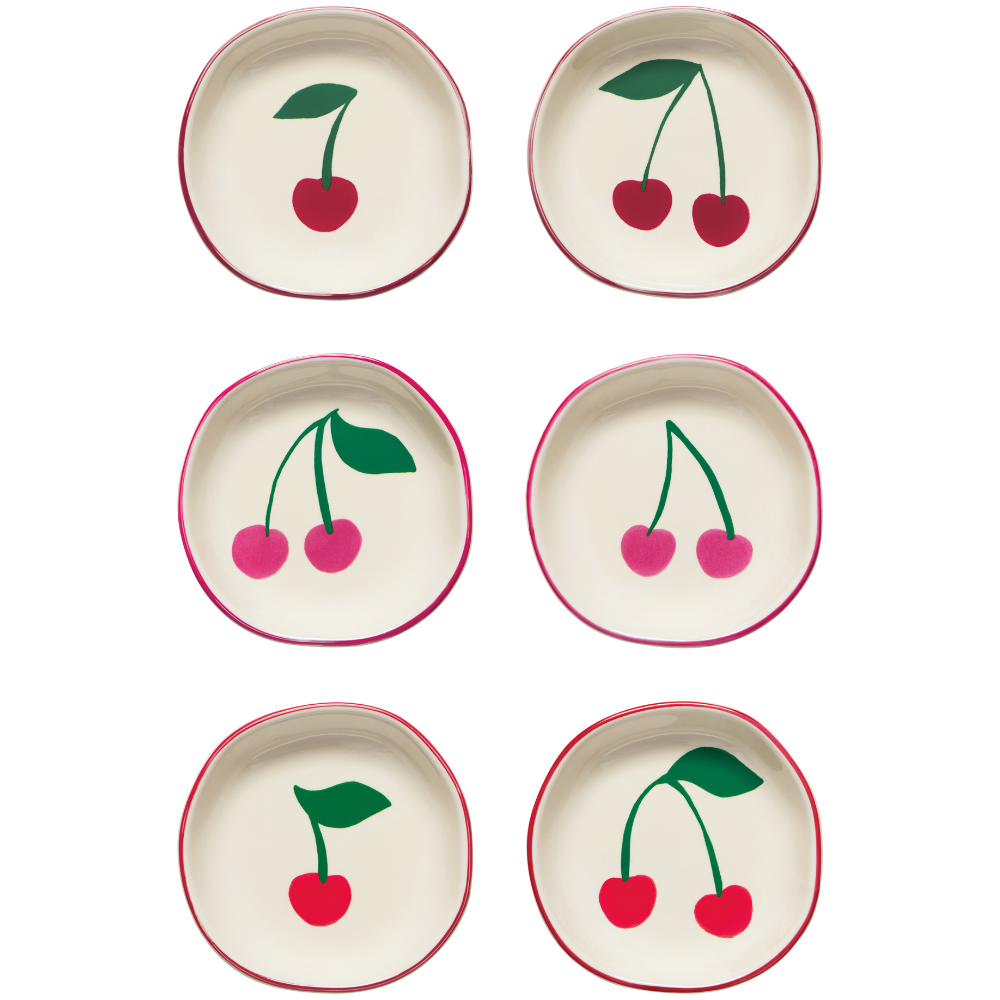 Very Cherry Garnish Bowls (Assorted Set of 6)