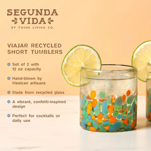 Viajar Recycled Tumblers (Set of 2)