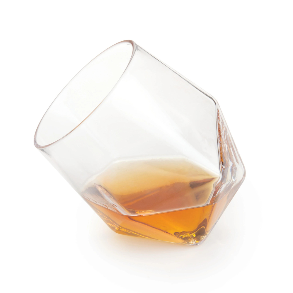 Viski Faceted Crystal Tumblers (set of 2)