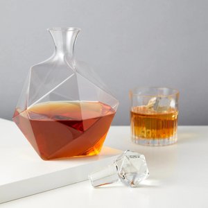 Viski Faceted Decanter