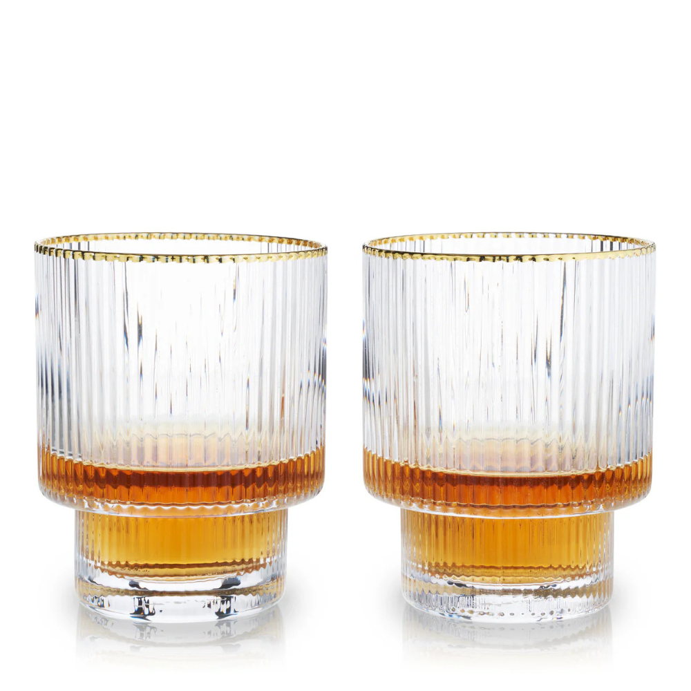 Viski Meridian Crystal Tumblers (set of 2)
