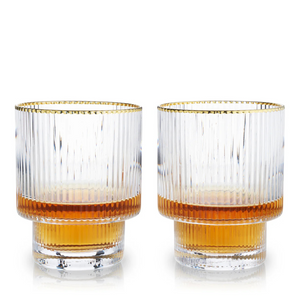 Viski Meridian Crystal Tumblers (set of 2)