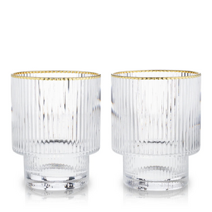 Viski Meridian Crystal Tumblers (set of 2)