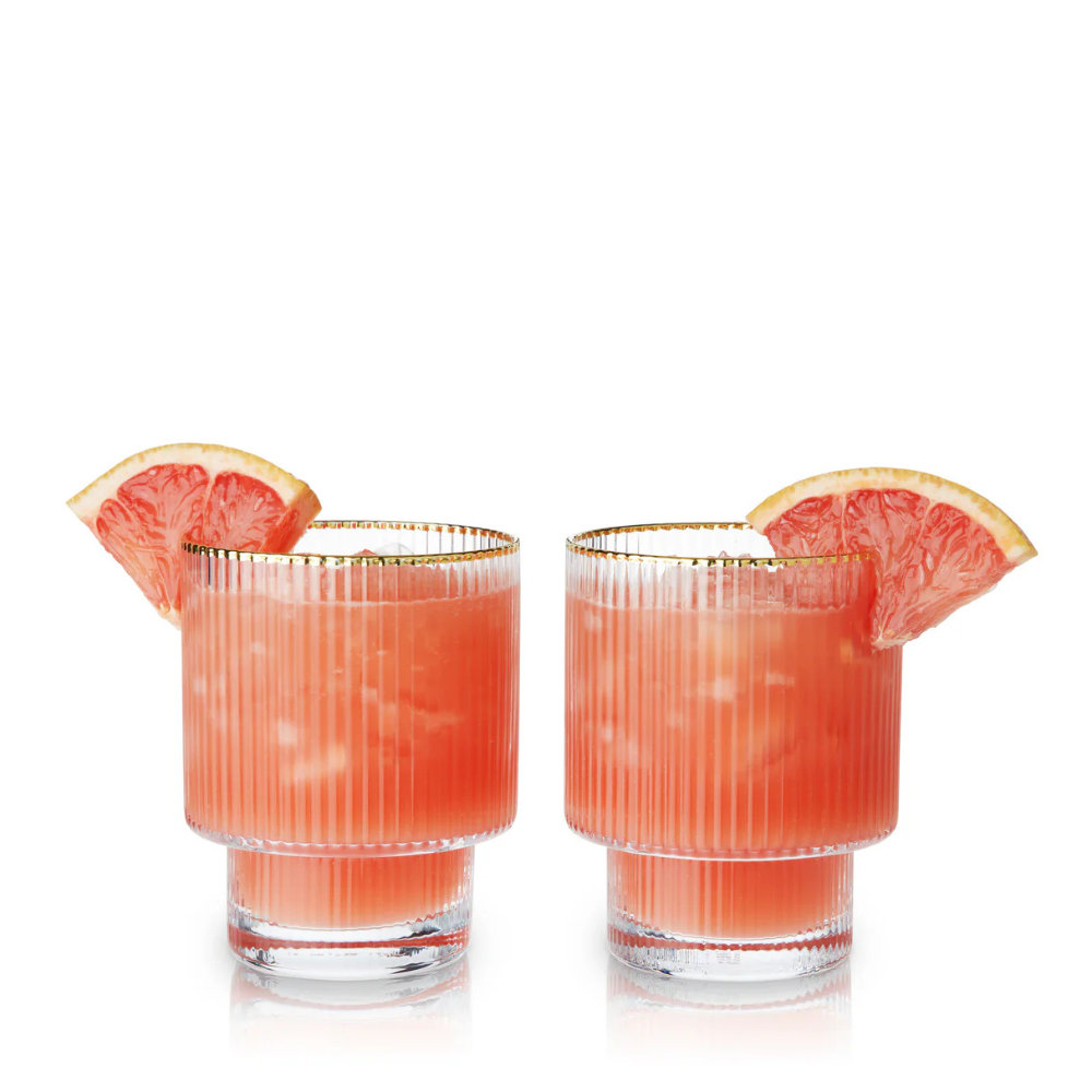 Viski Meridian Crystal Tumblers (set of 2)