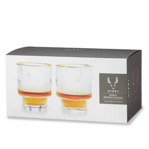 Viski Meridian Crystal Tumblers (set of 2)