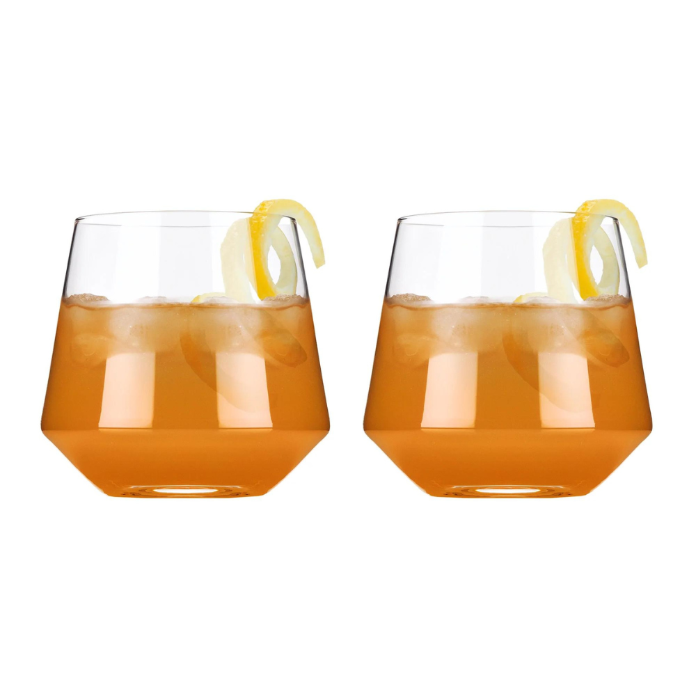 Viski Raye Crystal Tumblers (set of 2)