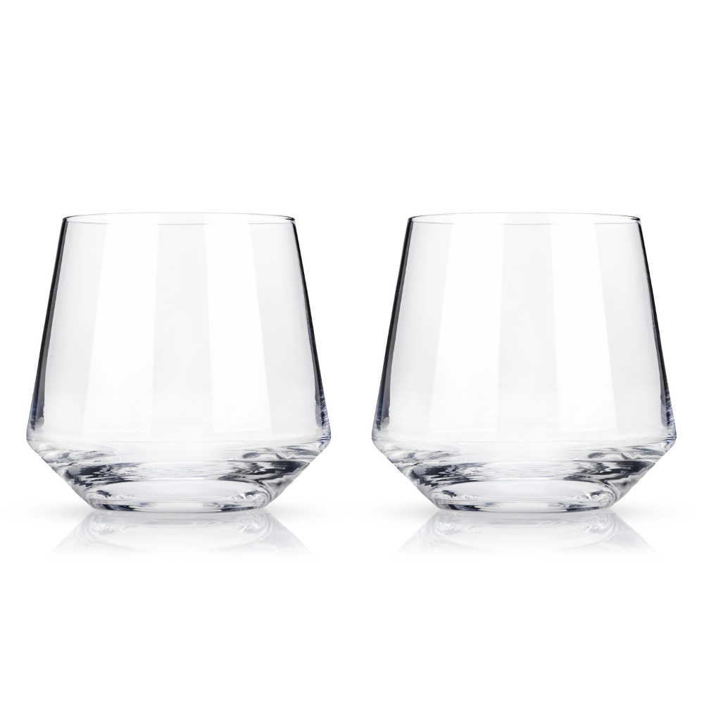Viski Raye Crystal Tumblers (set of 2)