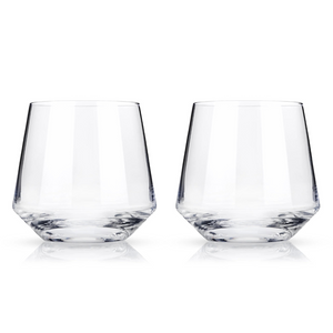 Viski Raye Crystal Tumblers (set of 2)