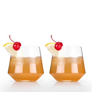 Viski Raye Crystal Tumblers (set of 2)