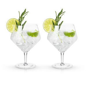 Viski Raye Gin & Tonic Glasses (set of 2)