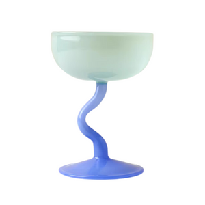 Wavy Stem Coupe (Periwinkle & Sage)