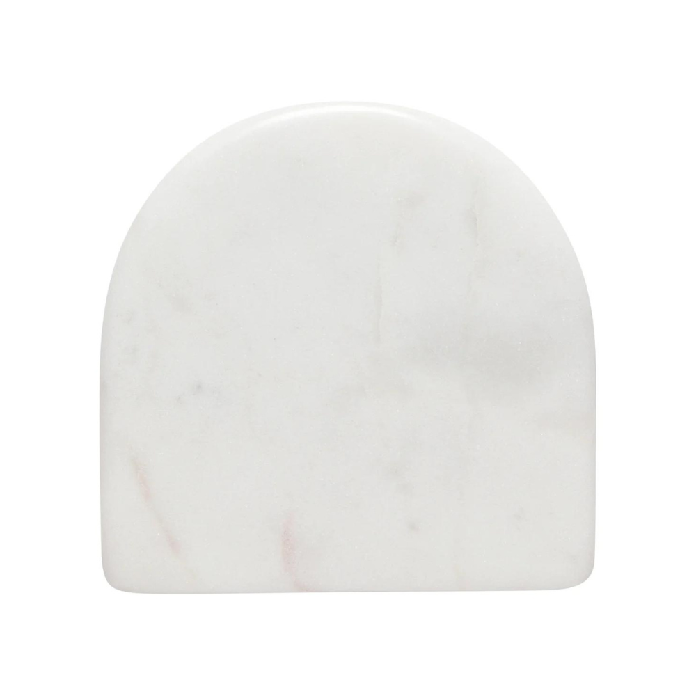 White Arch Marble Coasters (Set of 4)