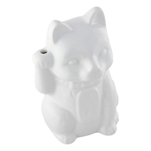 White Neko Cat Tiki Mug_upper