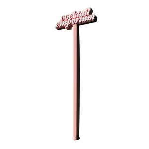 Cocktail Emporium Stir Sticks - pink