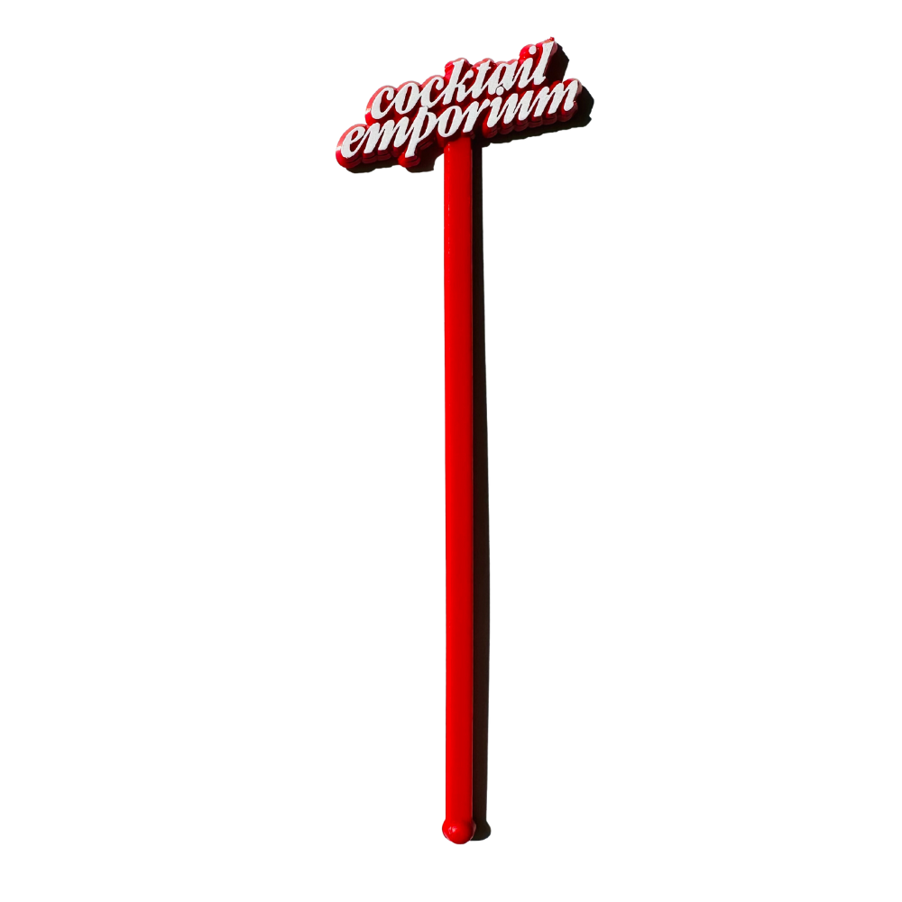 Cocktail Emporium Stir Sticks - Red