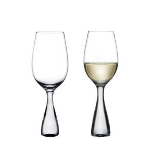 Nude Wine Party White Wine Glasses (set of 2)