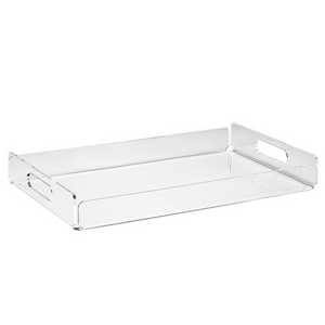 Lucite Acrylic Rectangular Tray