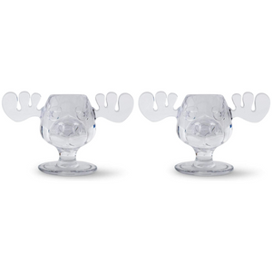 Christmas Vacation Moose Mug Shot Glasses (set of 2)