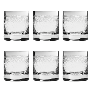 1910 Retro Old Fashioned Glass