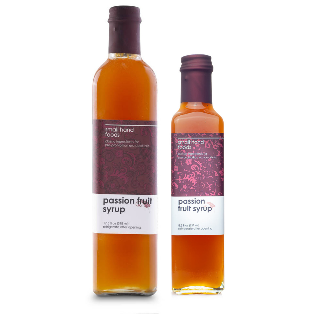 Small Hand Foods Passion Fruit Syrup (small or large)
