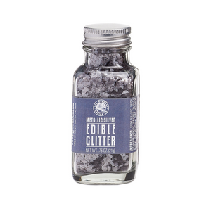 Edible Glitter (Metallic Silver)