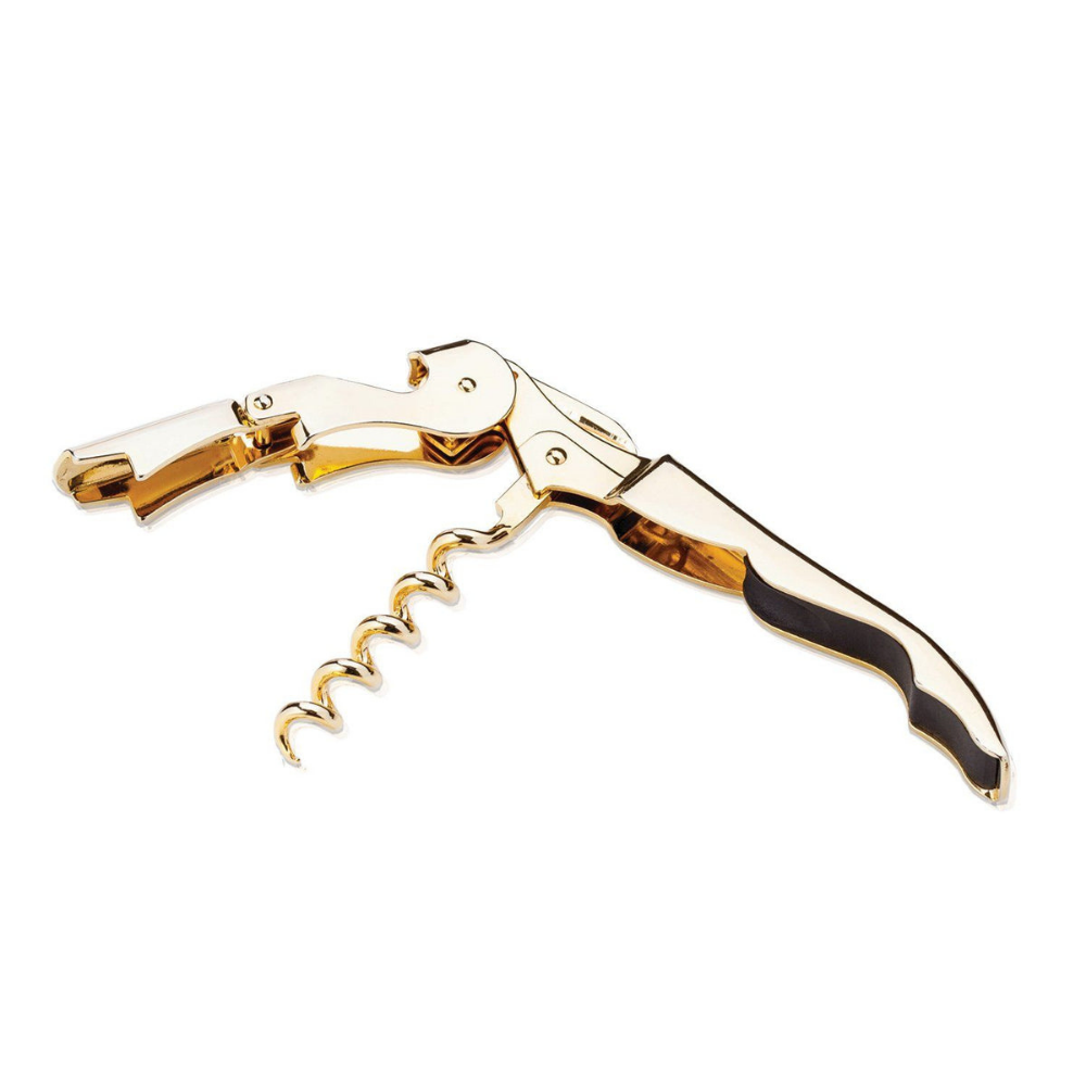 24k Gold Plated Corkscrew by Viski