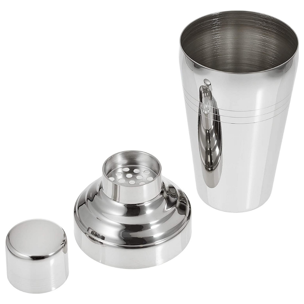 Stainless Steel Japanese 3-Piece Cobbler Shaker - Shiny