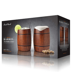 Wooden Barrel Tumbler