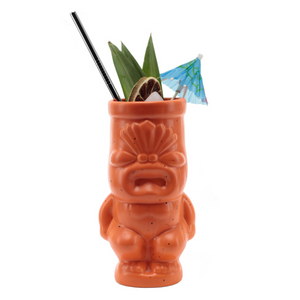 Orange Cheeky Tiki Mug