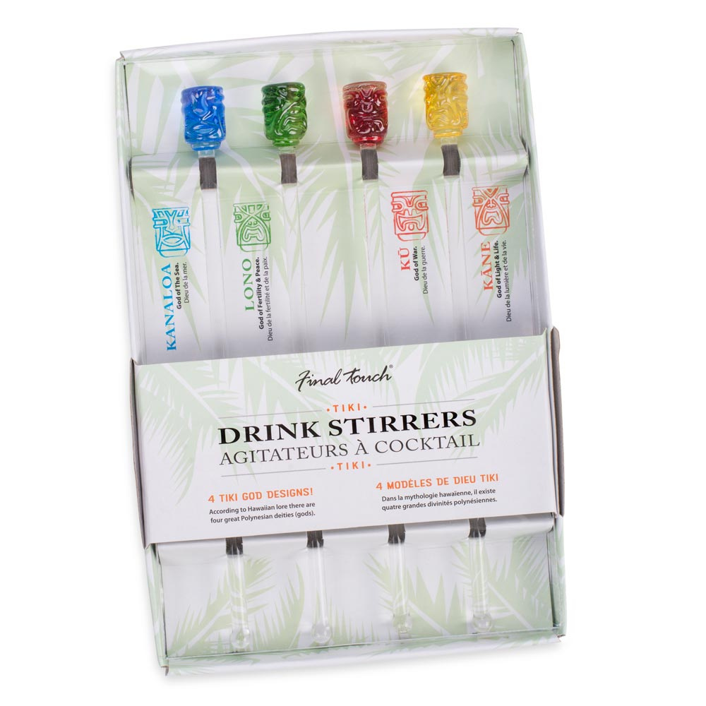 Tiki Stir Sticks (set of 4)