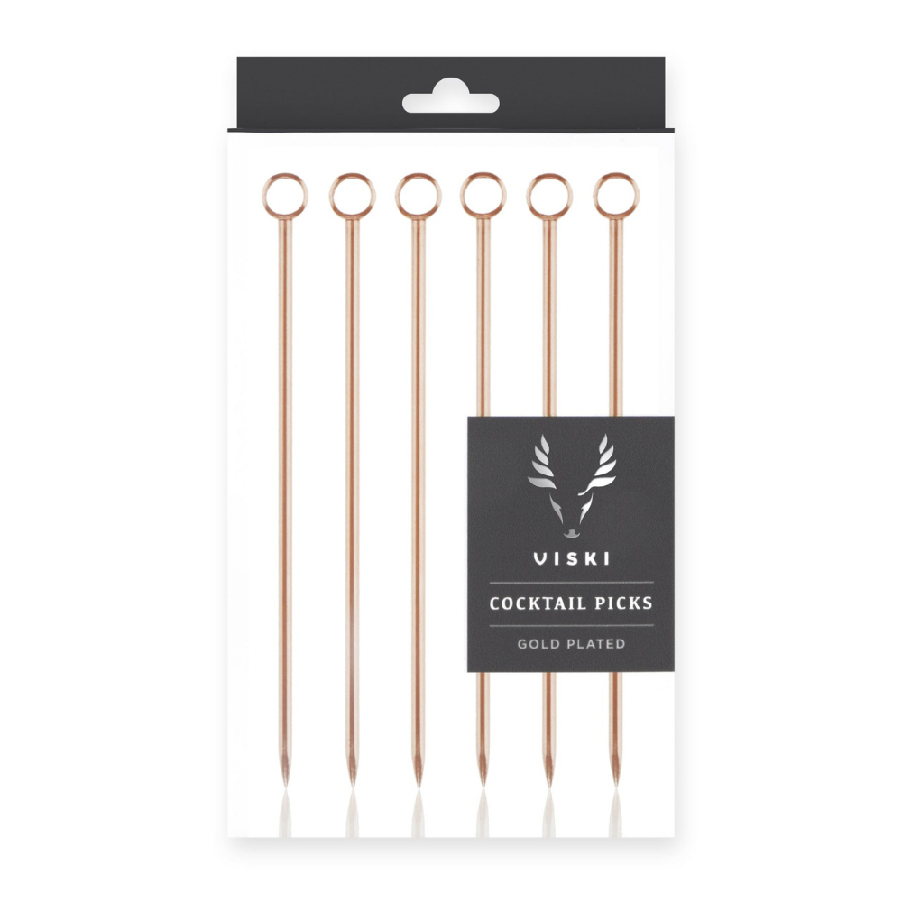 Copper Cocktail Pins (set of 6)