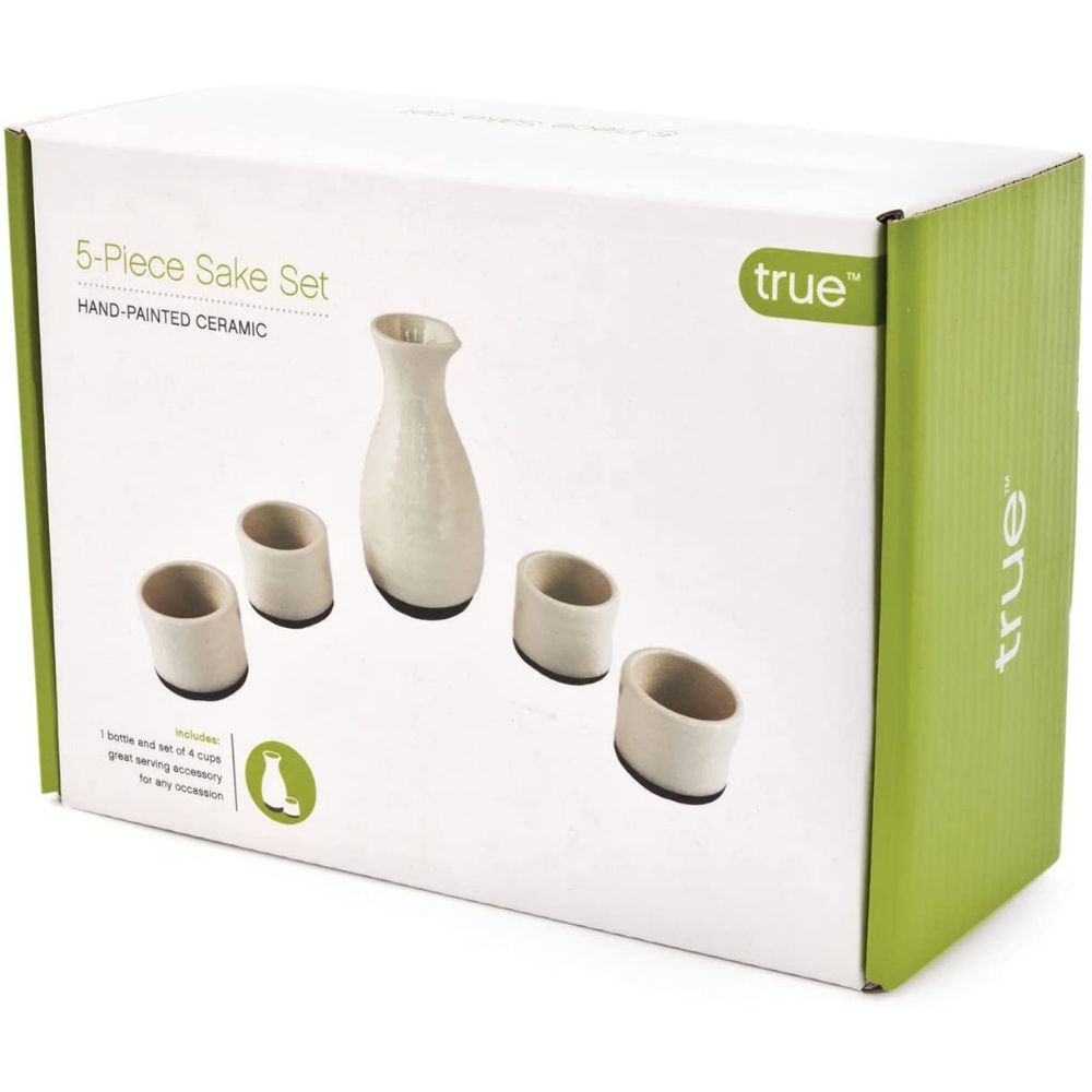 Fire-Glazed Sake Set