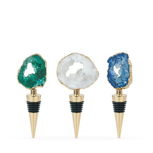 Assorted Geode Bottle Stoppers