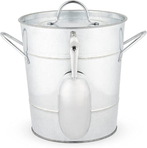 Galvanized Metal Ice Bucket