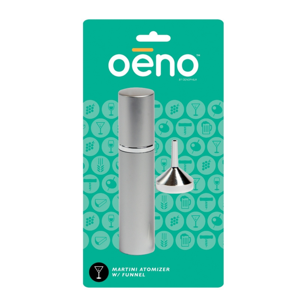 Brushed Steel Atomizer by Oenophilia