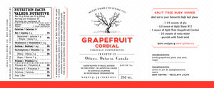 Split Tree Grapefruit Cordial