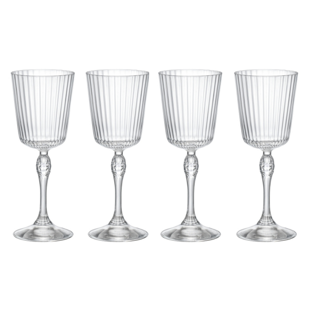 America '20s Cocktail Glasses (set of 4)