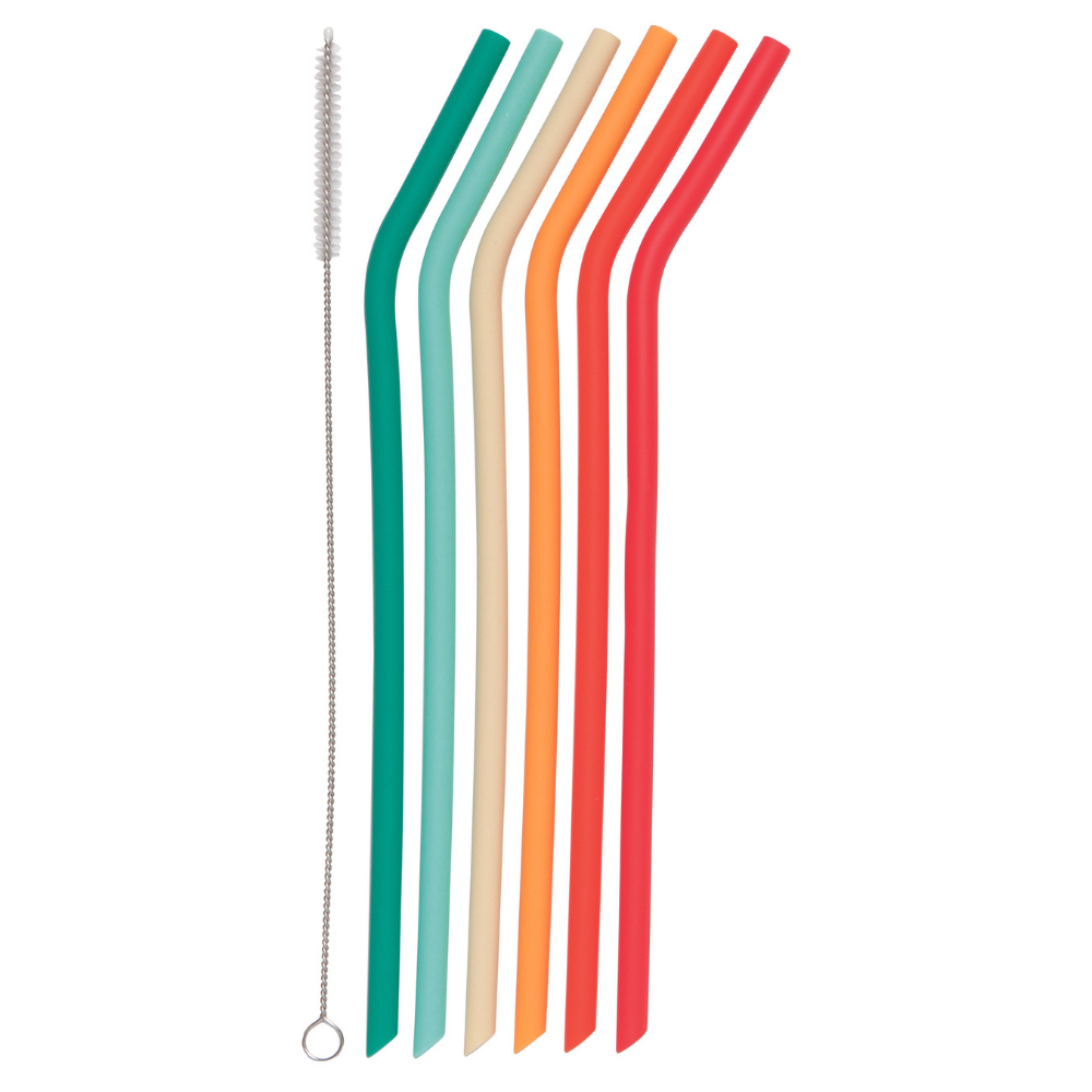 Cheer Silicone Straws (pack of 6)