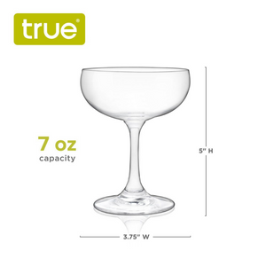 Clear Coupes by True (set of 4)