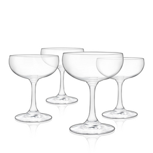 Clear Coupes by True (set of 4)