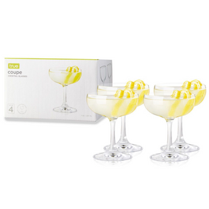 Clear Coupes by True (set of 4)