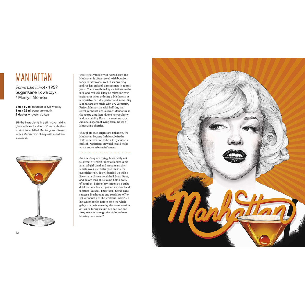 Cocktails of the Movies: An Illustrated Guide to Cinematic Mixology (Expanded Edition)