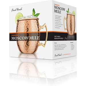 Final Touch Hammered Moscow Mule Mug